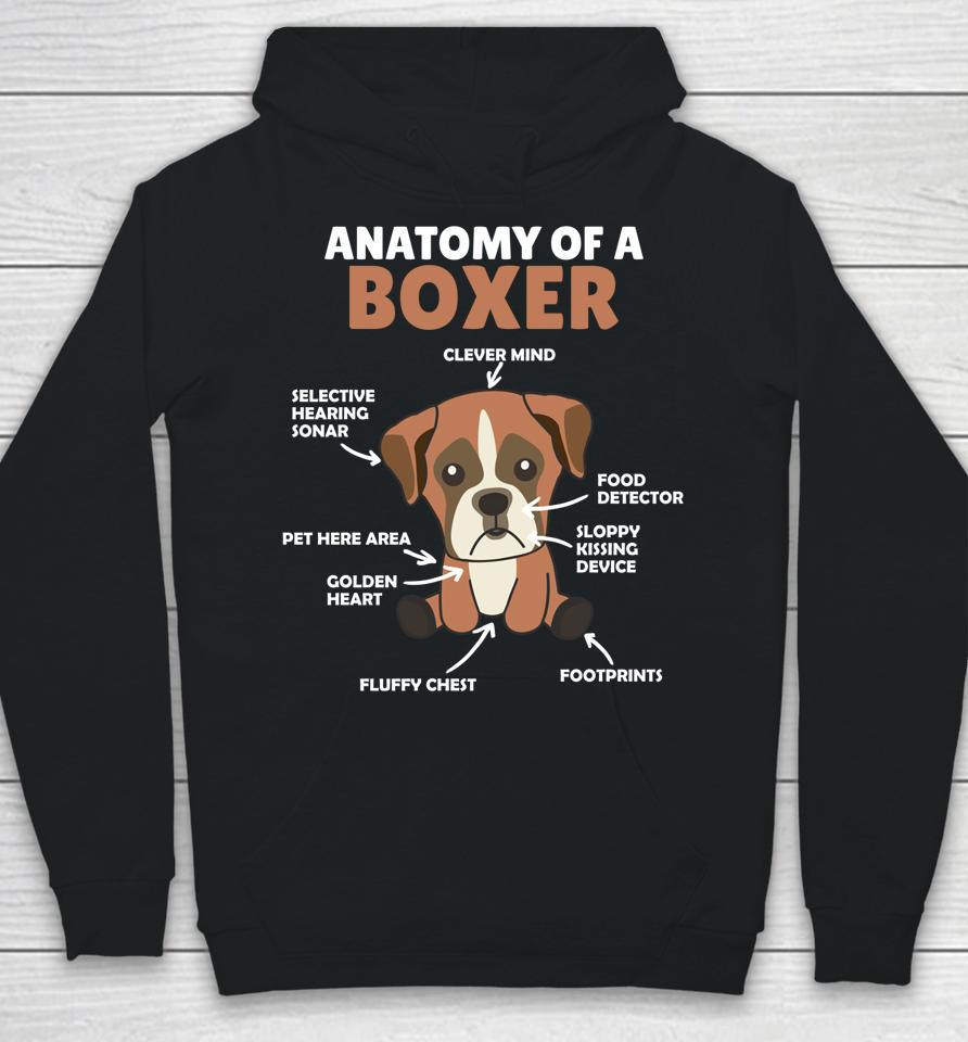 Anatomy Of A Boxer Hoodie