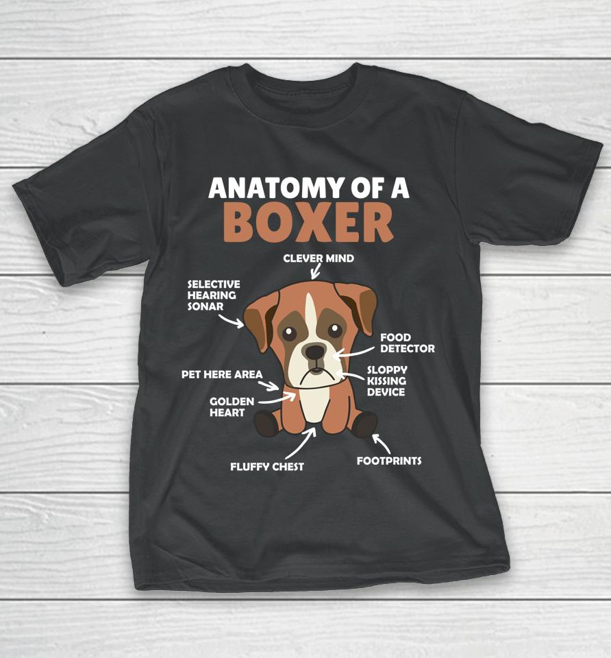 Anatomy Of A Boxer T-Shirt