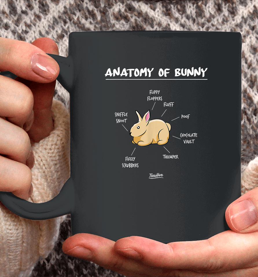 Anatomy Of A Bunny Coffee Mug