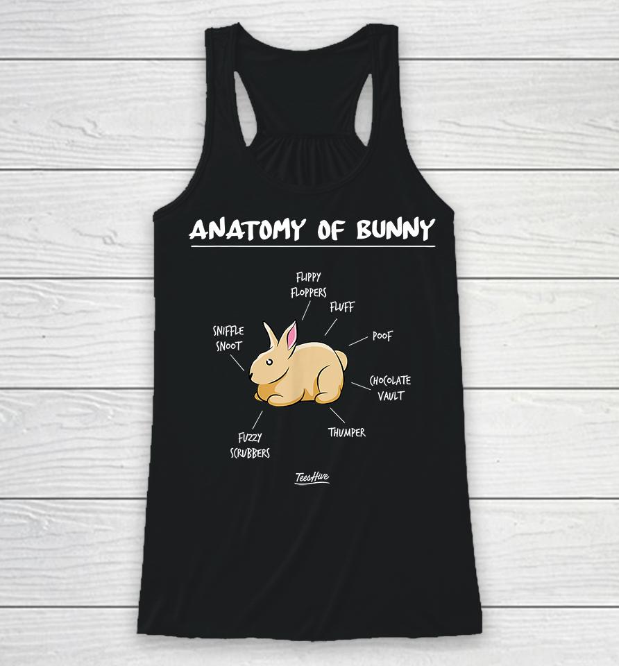 Anatomy Of A Bunny Racerback Tank
