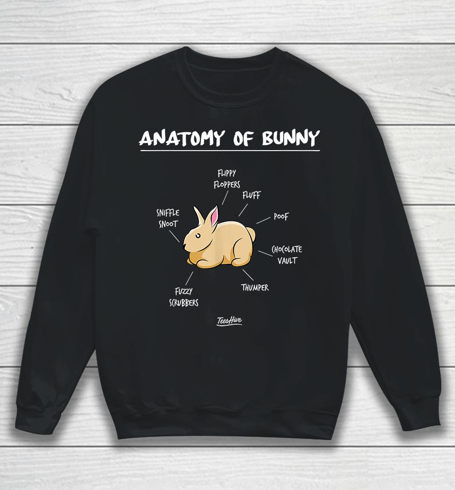 Anatomy Of A Bunny Sweatshirt