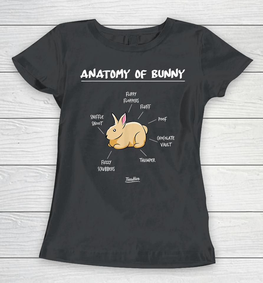 Anatomy Of A Bunny Women T-Shirt