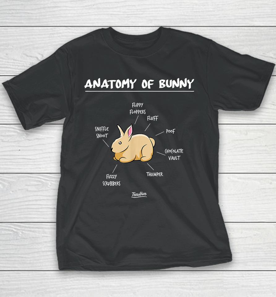 Anatomy Of A Bunny Youth T-Shirt