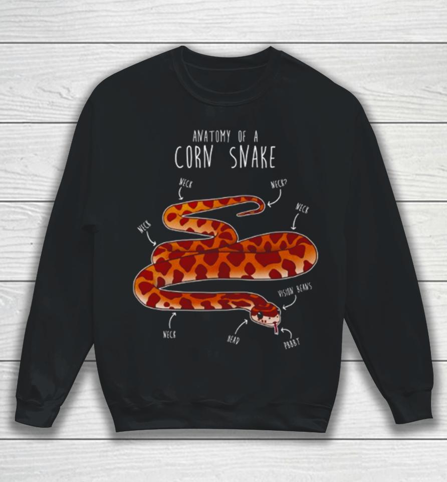 Anatomy Of A Corn Snake Sweatshirt