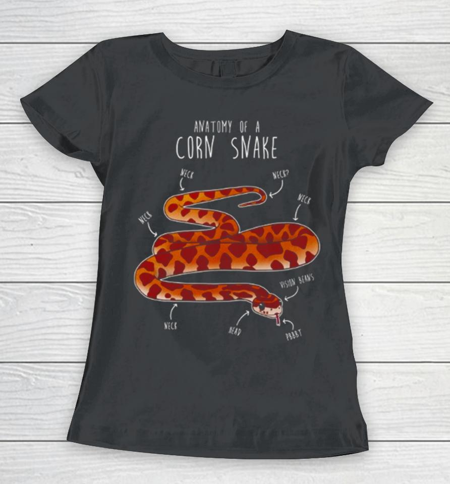 Anatomy Of A Corn Snake Women T-Shirt