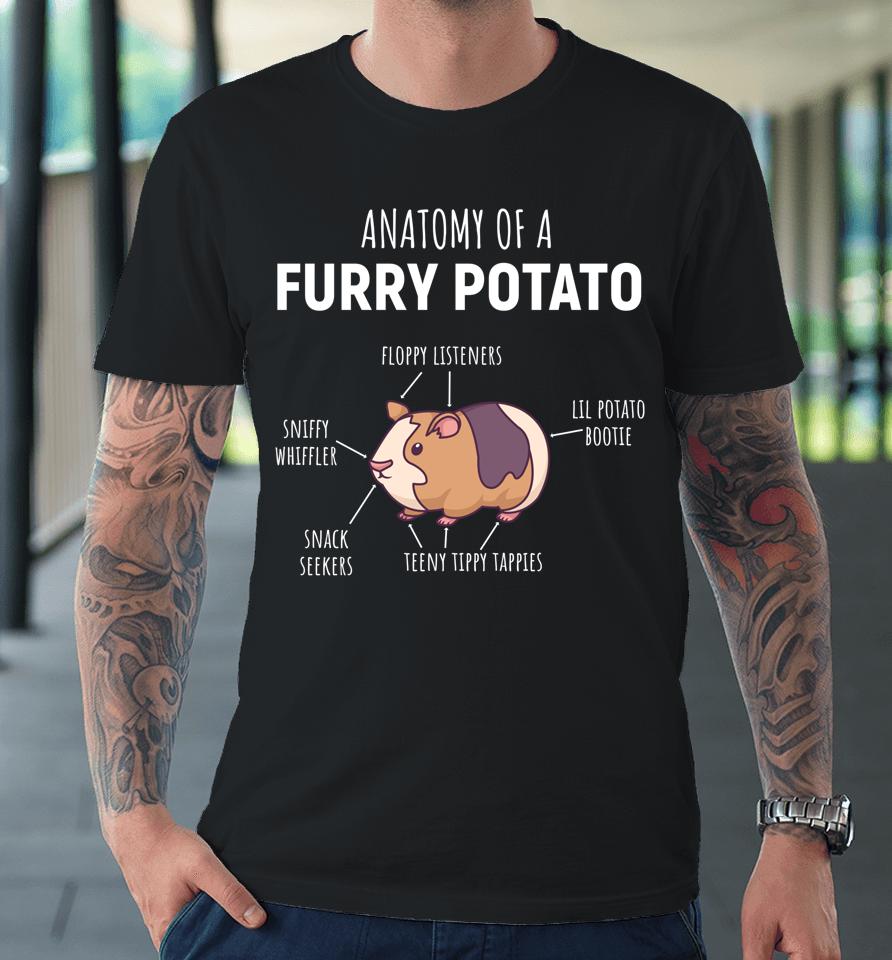 Anatomy Of A Furry Potato Guinea Pig Lover Gift Premium T-Shirt
