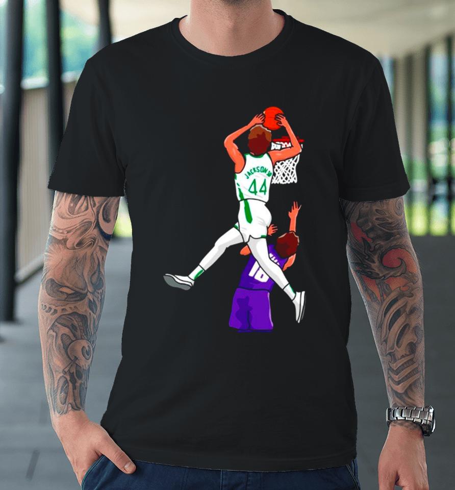 Andre Jackson Back Milwaukee Bucks Player Premium T-Shirt