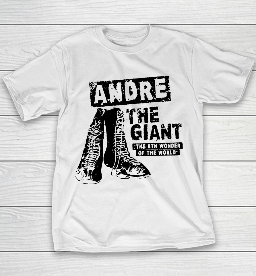 Andre The Giant 8Th Wonder Of The World Youth T-Shirt