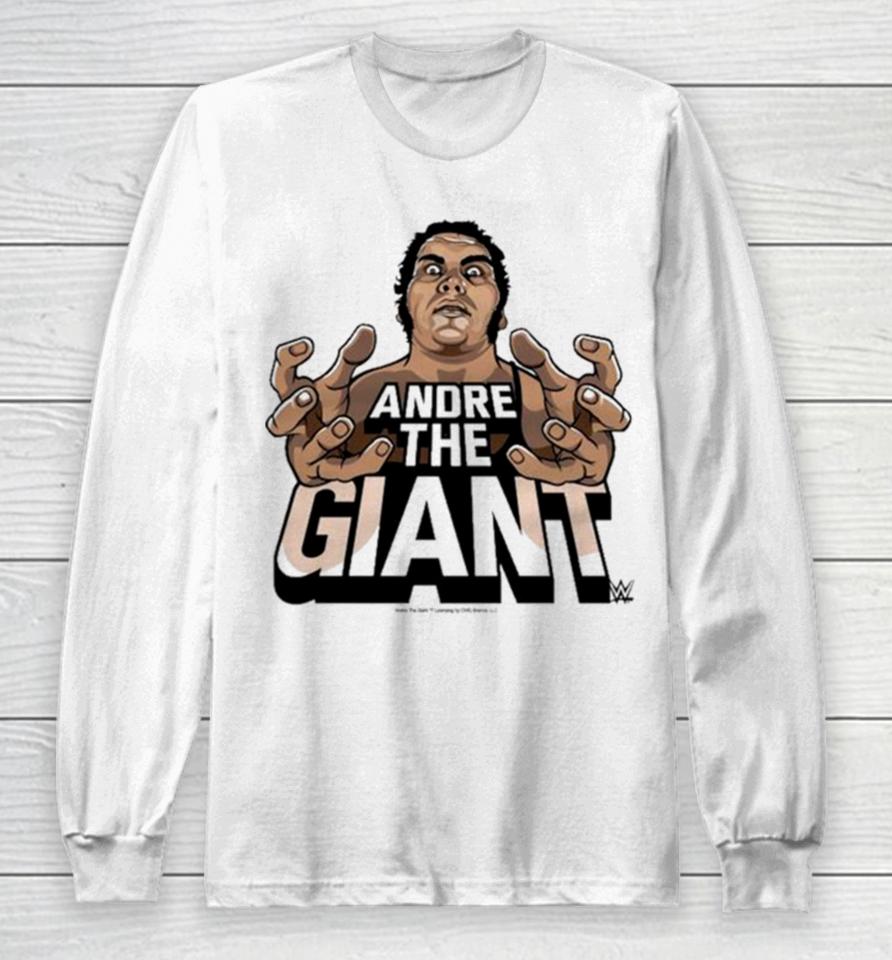 Andre The Giant Hands Long Sleeve T-Shirt