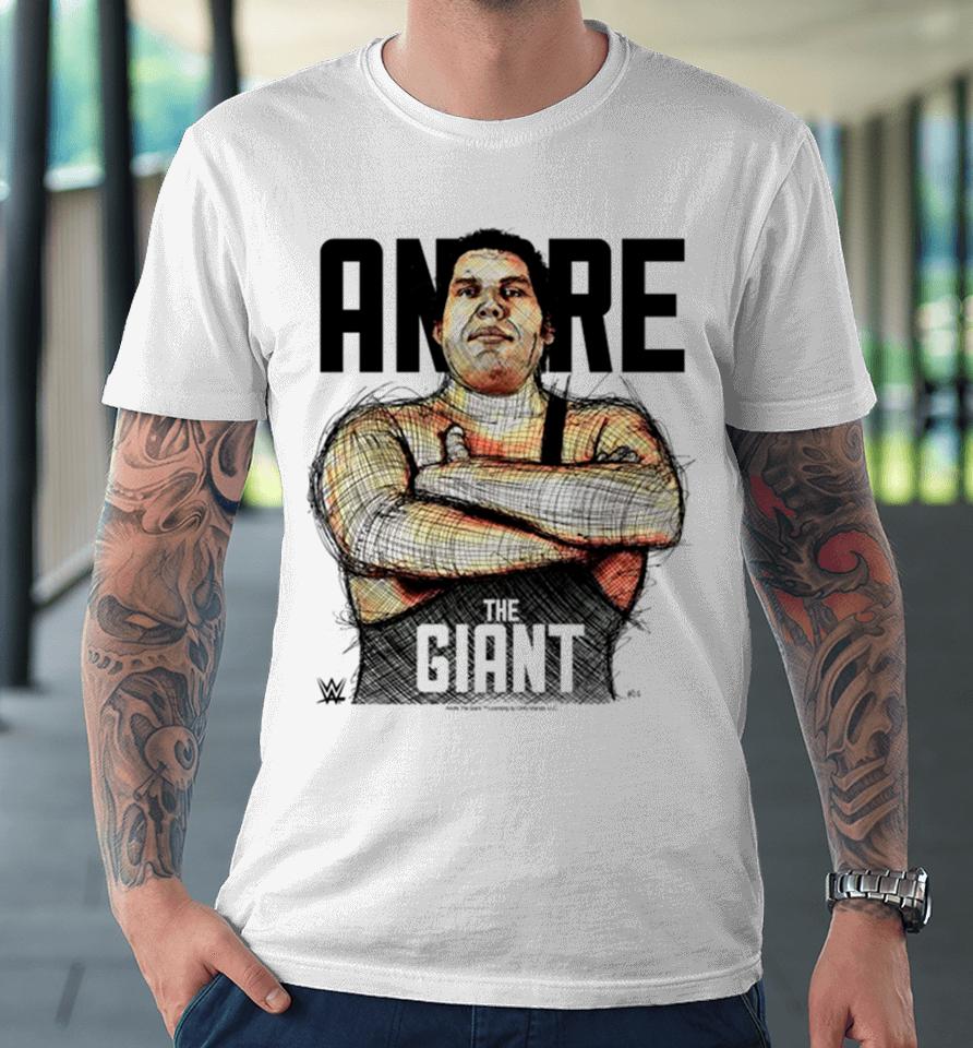 Andre The Giant Sketch Premium T-Shirt
