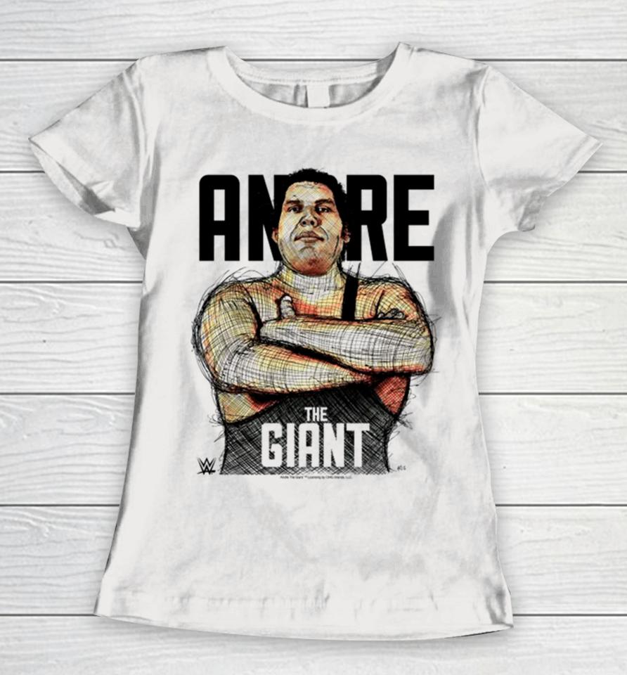 Andre The Giant Sketch Women T-Shirt
