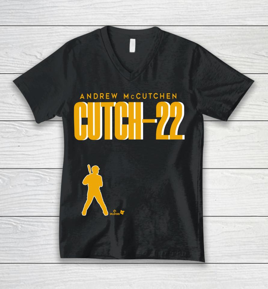 Andrew Mccutchen Cutch-22 Pittsburgh Unisex V-Neck T-Shirt