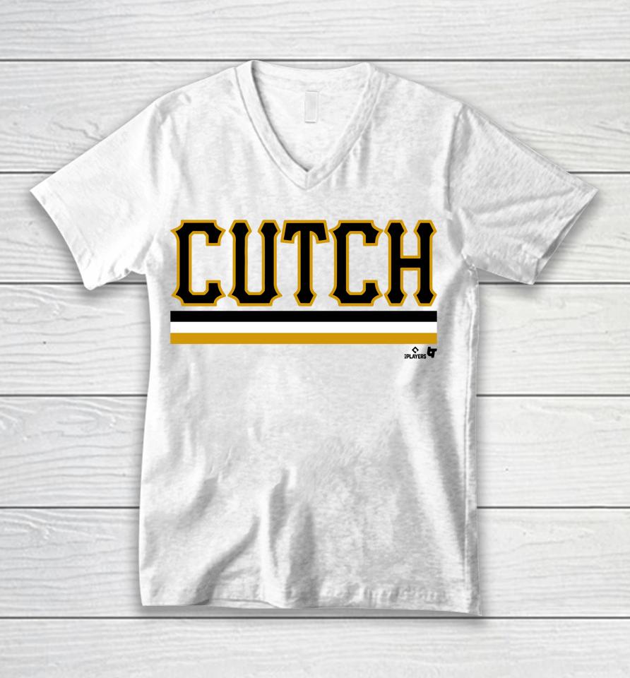 Andrew Mccutchen Pittsburgh Cutch Breakingt Unisex V-Neck T-Shirt