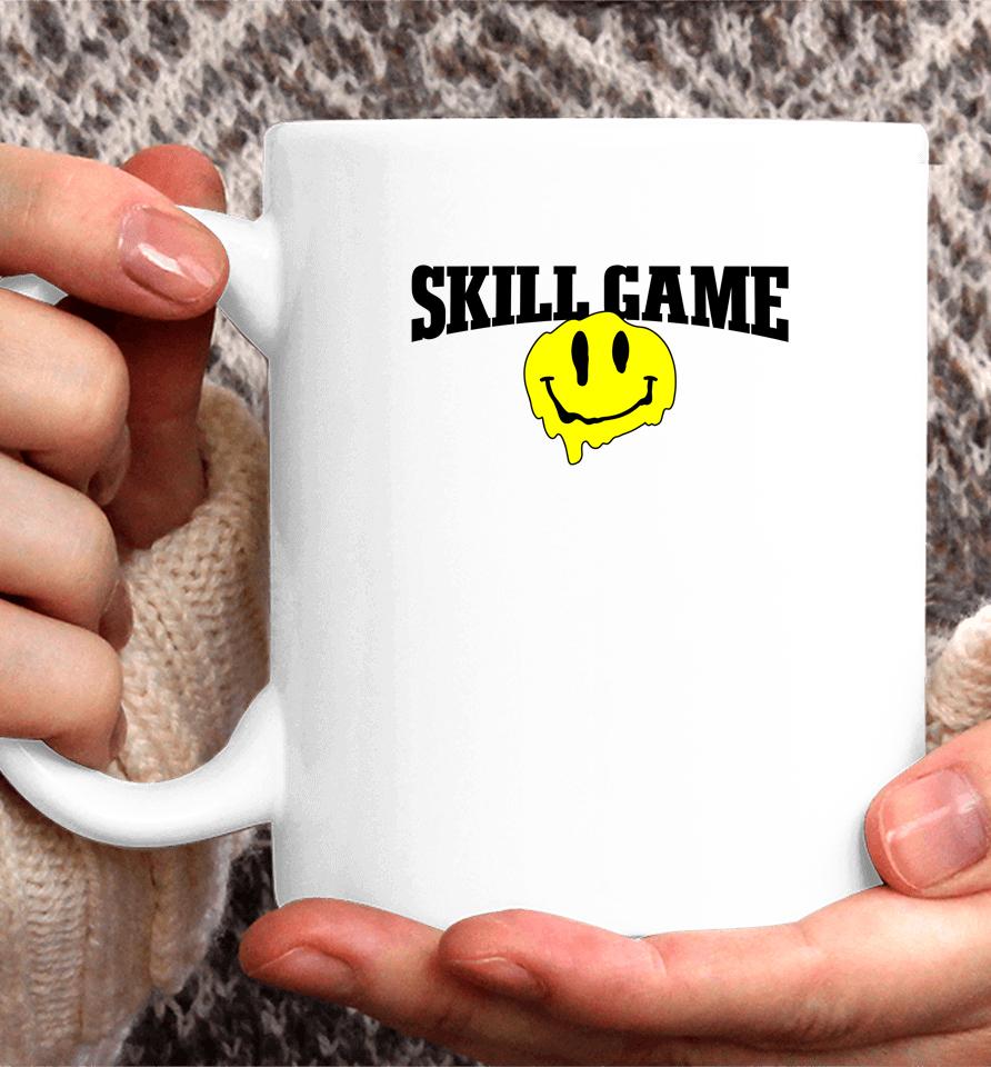 Andrew Moreno Wearing Skill Game Coffee Mug