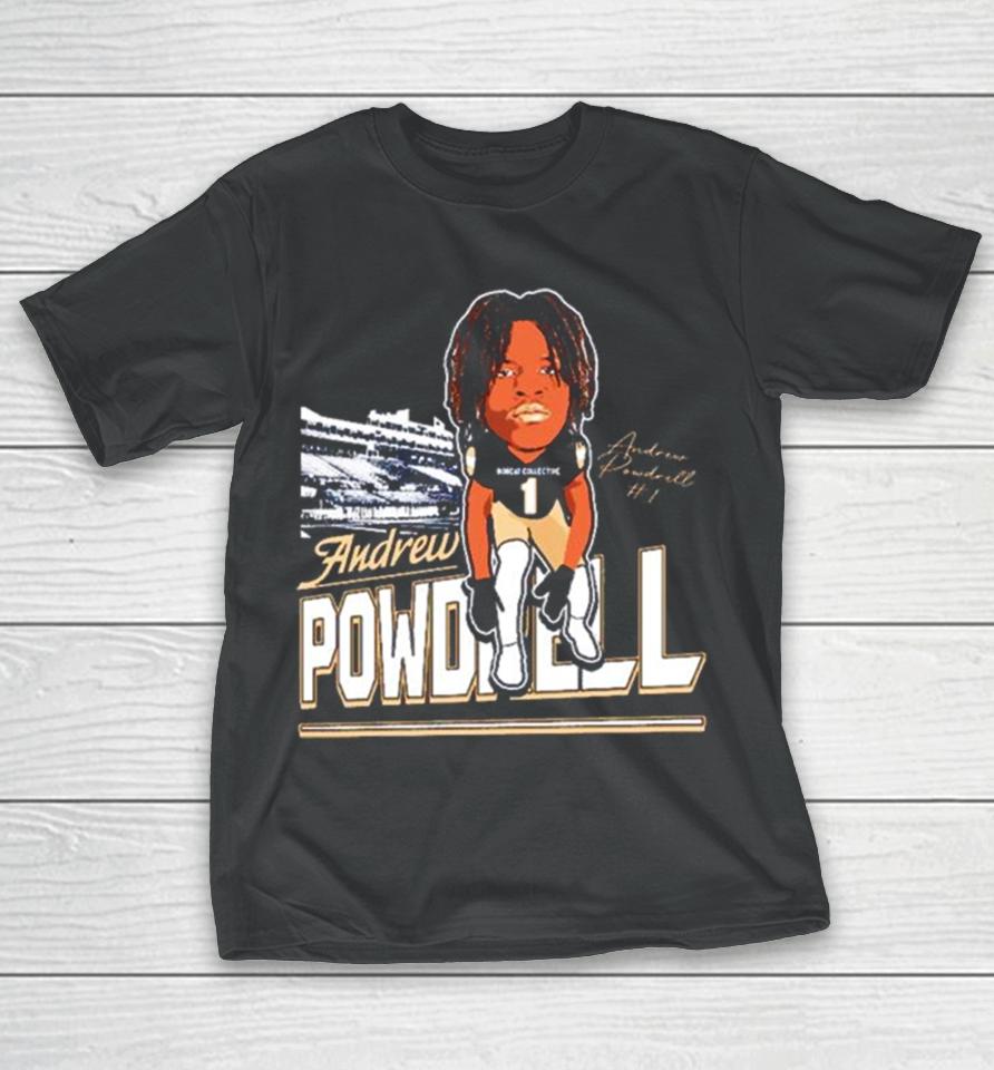 Andrew Powdrell Montana State Bobcats Cartoon 2023 T-Shirt