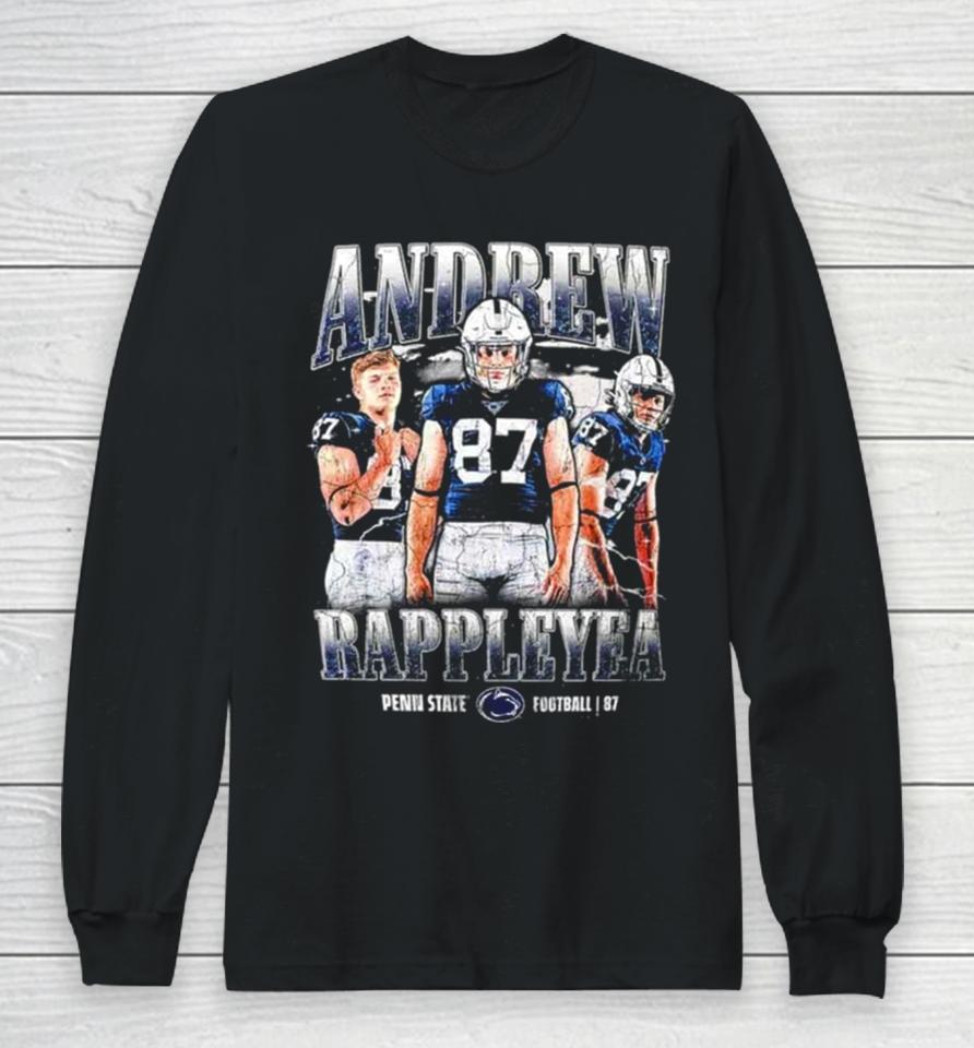 Andrew Rappleyea Penn State Football Graphic Long Sleeve T-Shirt