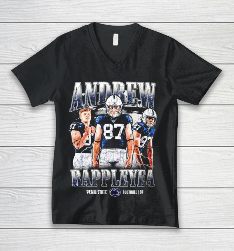 Andrew Rappleyea Penn State Football Graphic Unisex V-Neck T-Shirt