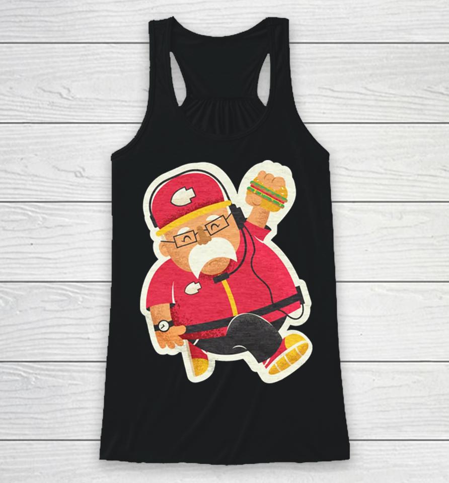 Andy Reid Give The Man A Cheeseburger Racerback Tank
