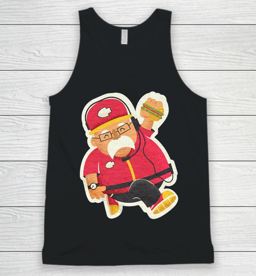 Andy Reid Give The Man A Cheeseburger Unisex Tank Top