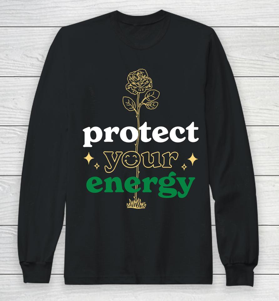 Anees Protect Your Energy Long Sleeve T-Shirt