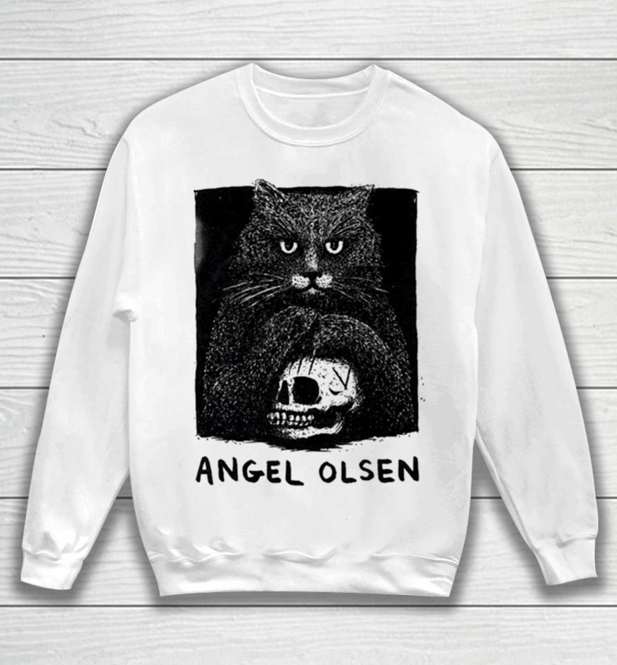 Angel Olsen Cat And Skull Sweatshirt