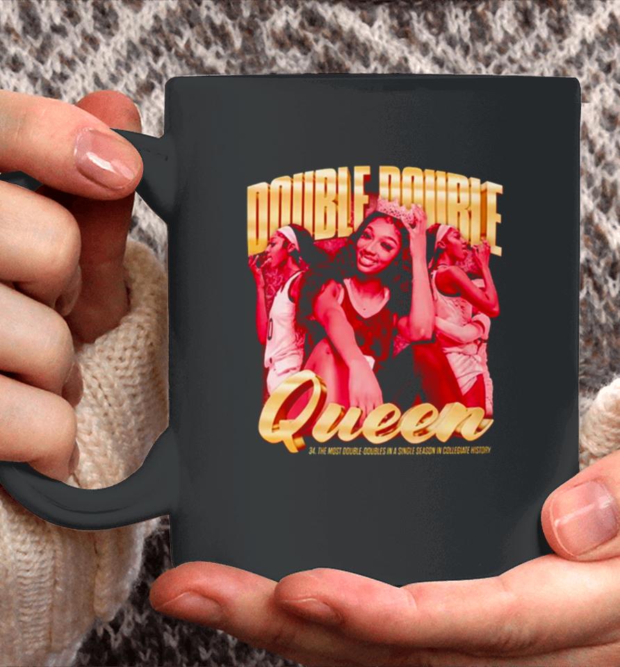 Angel Reese Double Double Queen Coffee Mug