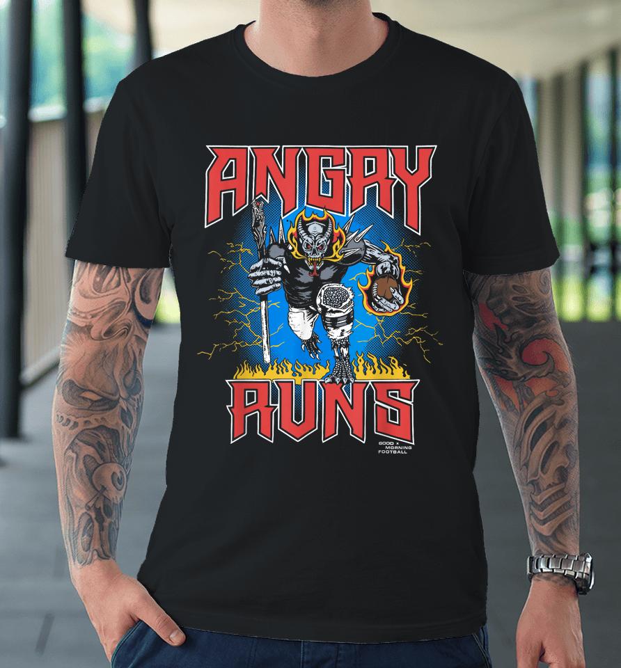 Angry Run Good Morning Football 2023 Premium T-Shirt