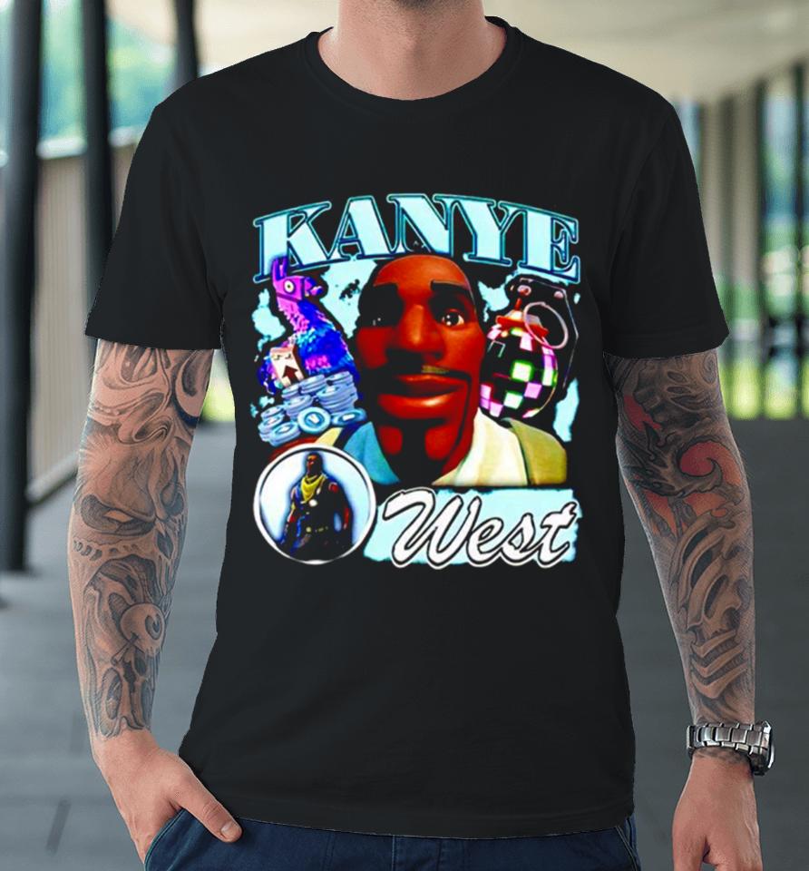 Angryfridge Kanye West Fortnite Premium T-Shirt