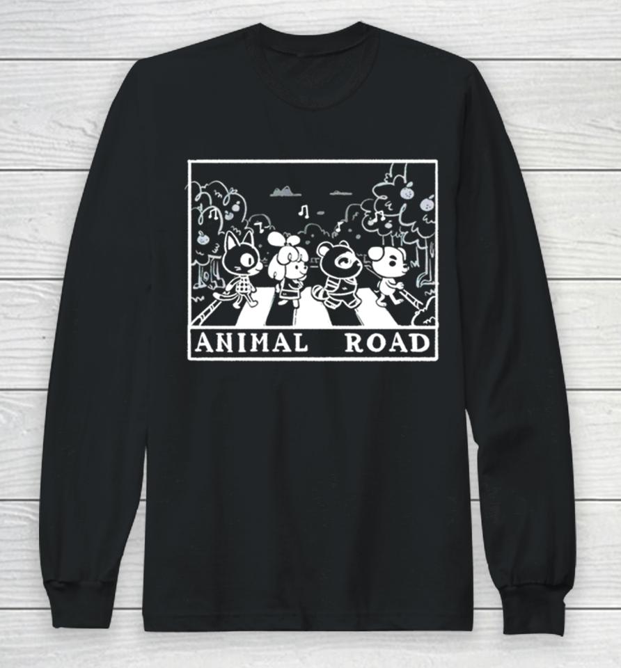 Animal Road Animal Crossing Characters Long Sleeve T-Shirt