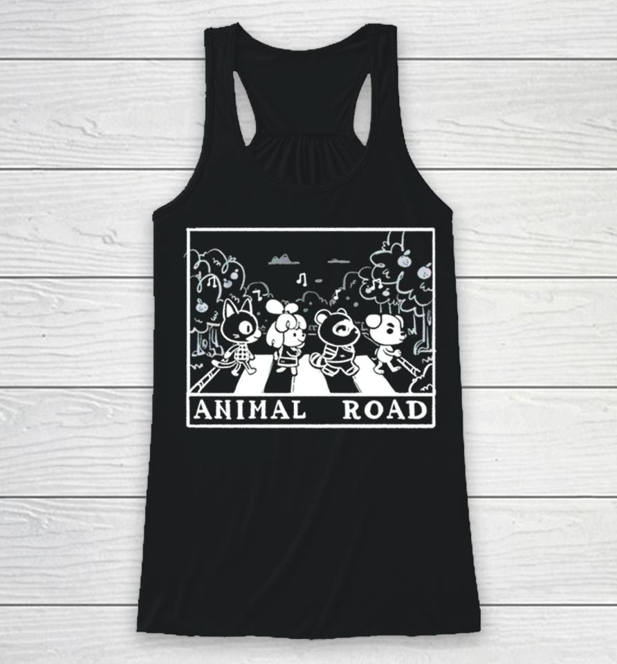 Animal Road Animal Crossing Characters Racerback Tank