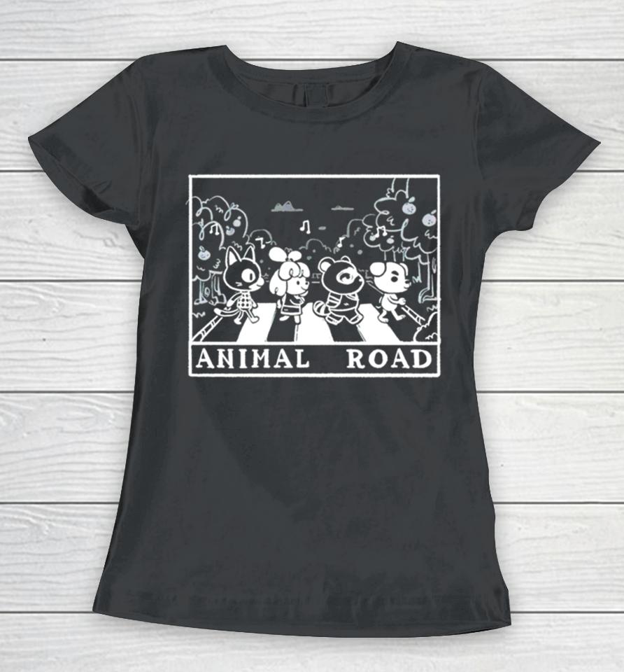 Animal Road Animal Crossing Characters Women T-Shirt