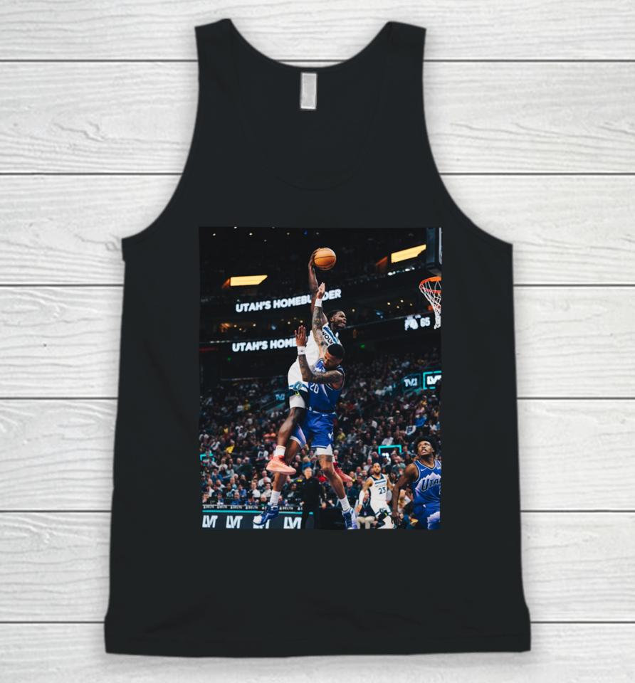 Anthony Edwards John Collins Best Dunk Of My Career Unisex Tank Top