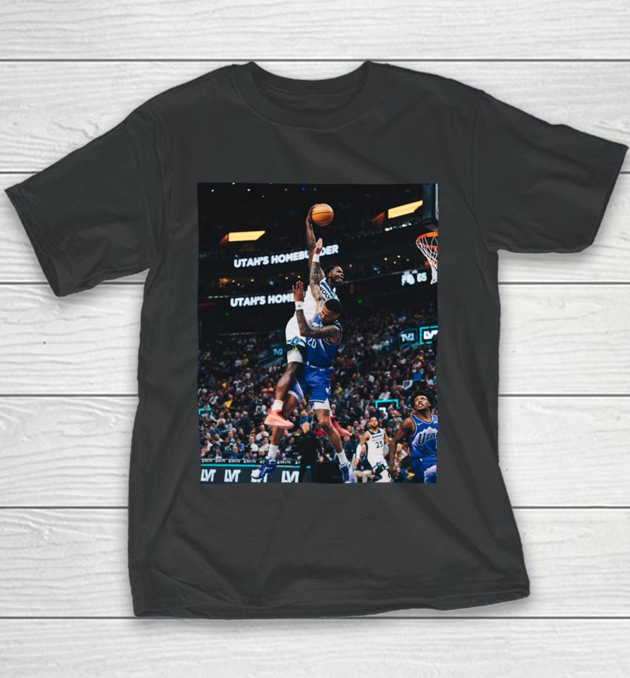Anthony Edwards John Collins Best Dunk Of My Career Youth T-Shirt