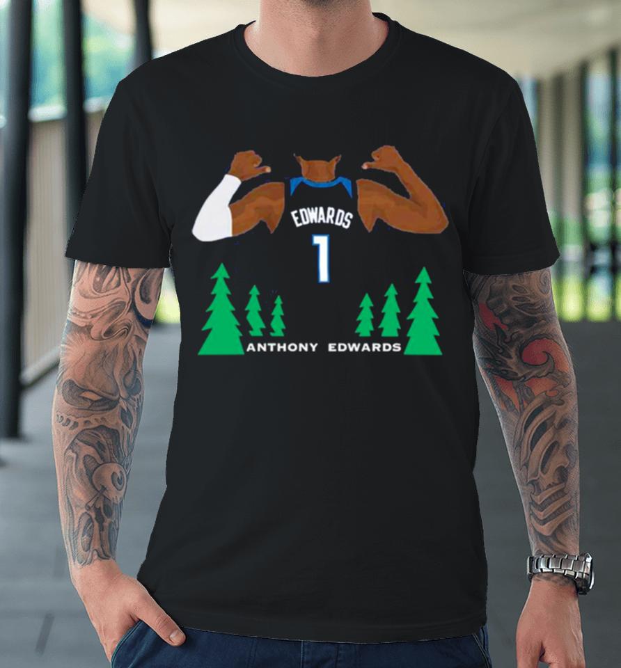 Anthony Edwards Minnesota Premium T-Shirt