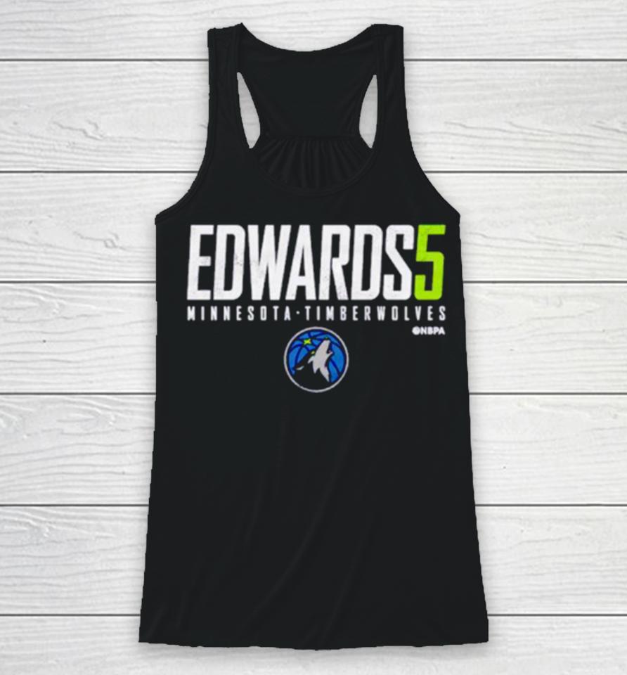 Anthony Edwards Minnesota Timberwolves Elite Racerback Tank