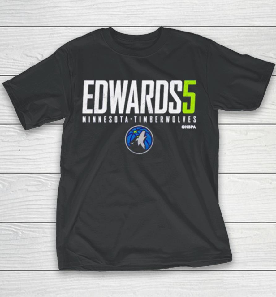 Anthony Edwards Minnesota Timberwolves Elite Youth T-Shirt