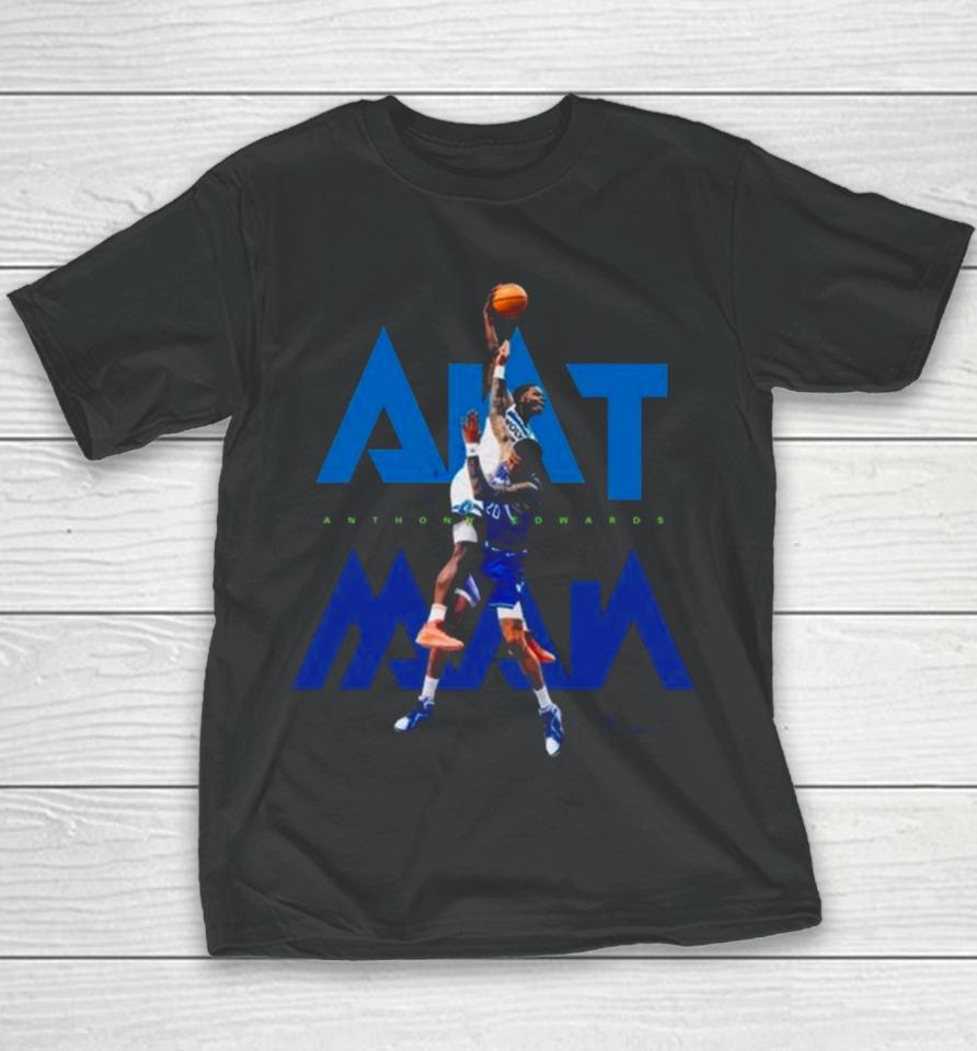 Anthony Edwards Minnesota Timberwolves Signature Youth T-Shirt