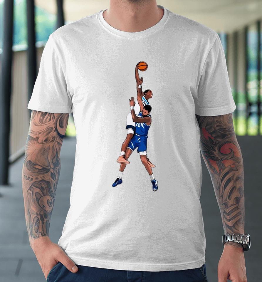 Anthony Edwards Player Minnesota Timberwolves Premium T-Shirt
