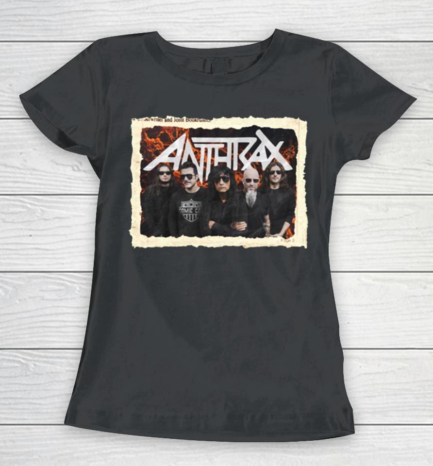 Anthrax Band Art Women T-Shirt