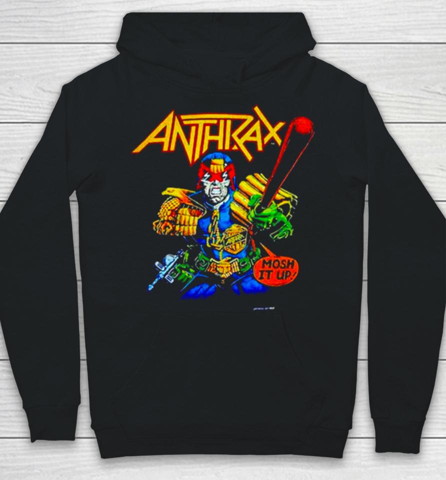 Anthrax Judge Dredd Mosh It Up Hoodie