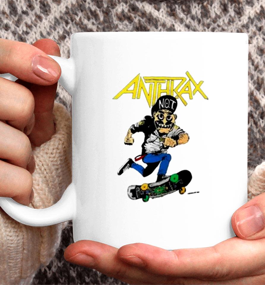 Anthrax Not Man Skate Coffee Mug
