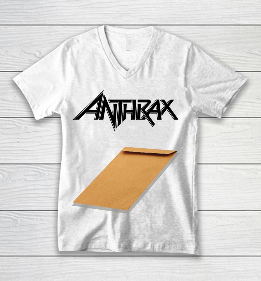 Anthrax Unisex V-Neck T-Shirt
