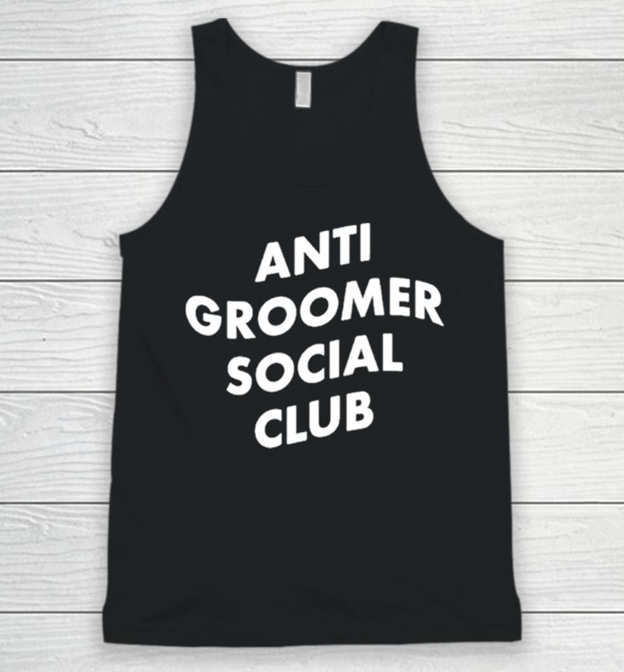 Anti Groomer Social Club Unisex Tank Top