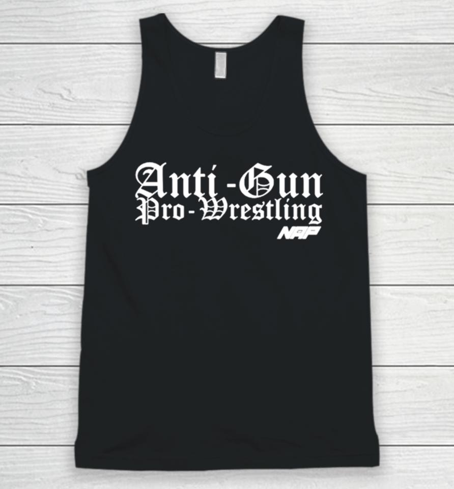 Anti Gun Pro Wrestling Unisex Tank Top