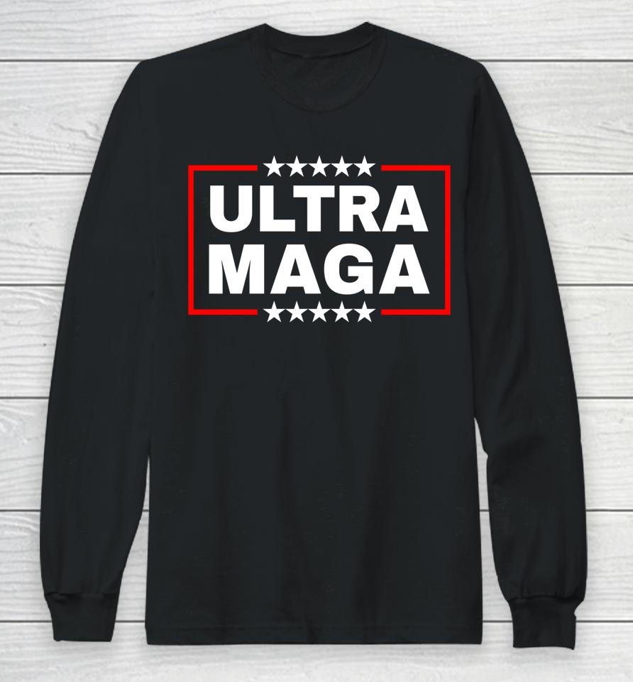 Anti Joe Biden Ultra Maga Long Sleeve T-Shirt