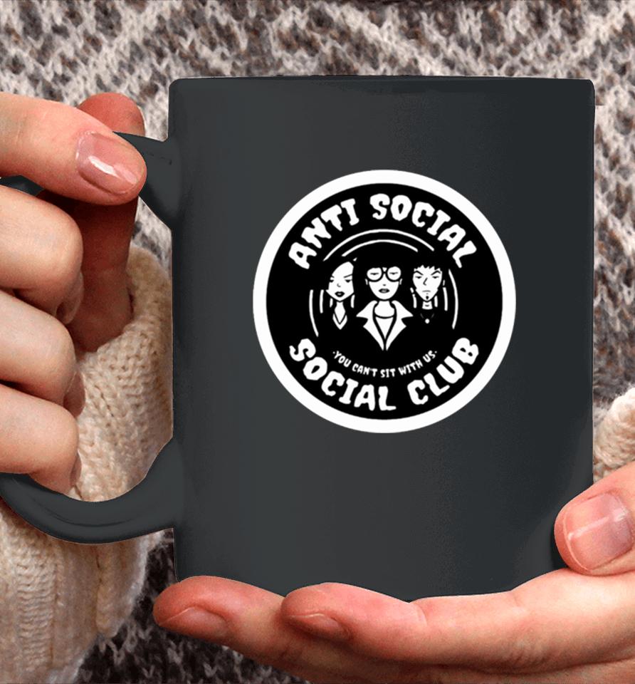Anti Social Club Graphic Coffee Mug