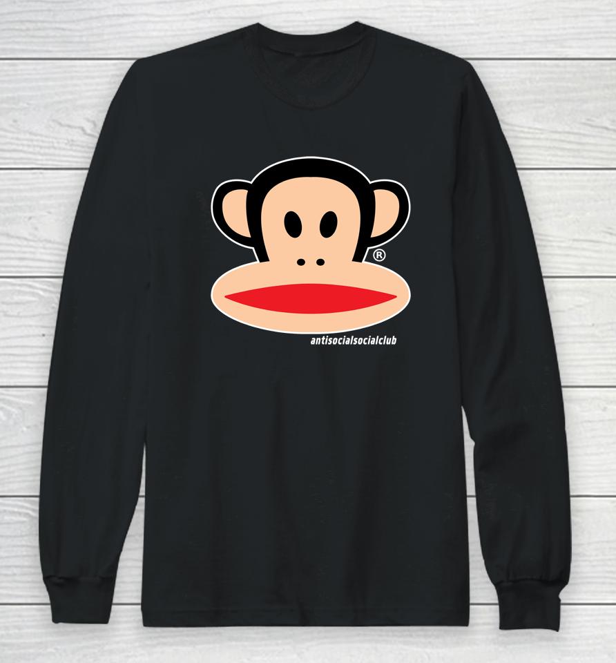 Anti Social Social Club Paul Frank X Assc Black Long Sleeve T-Shirt