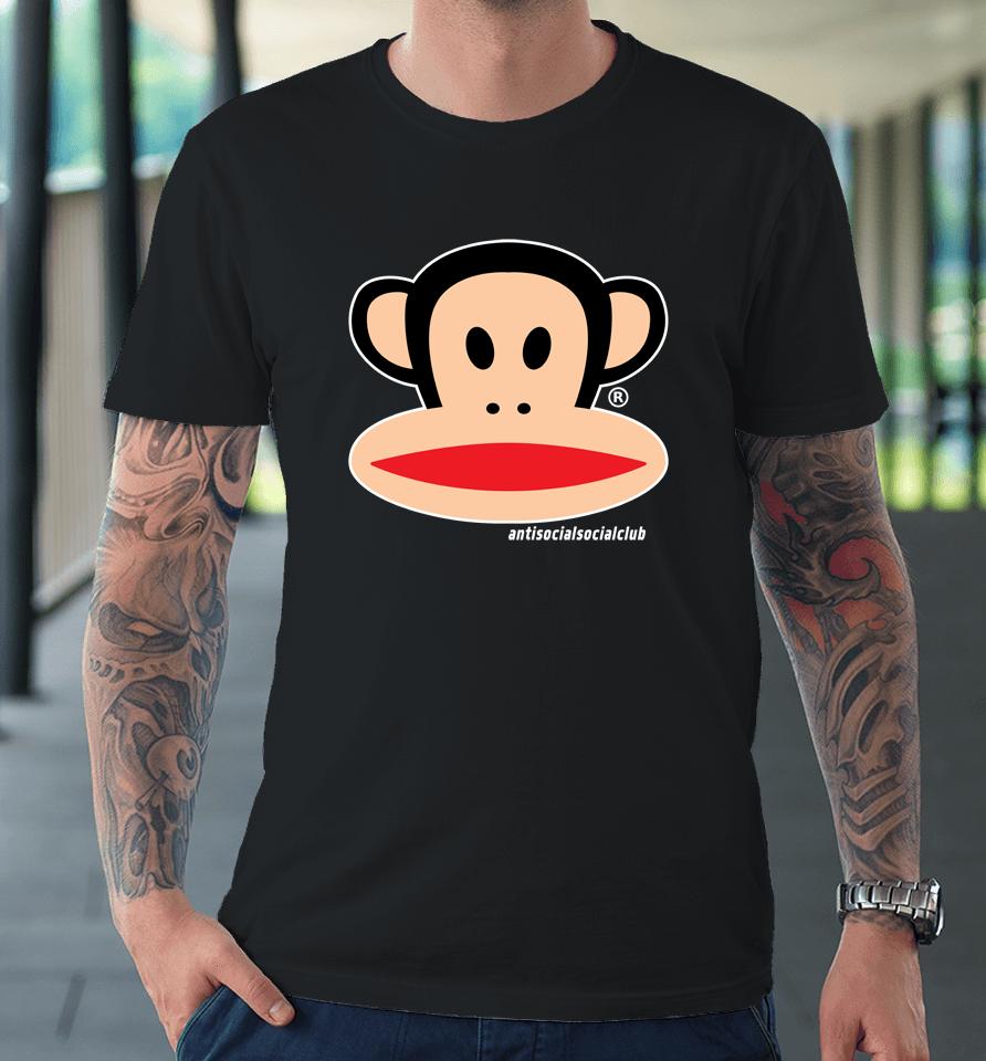 Anti Social Social Club Paul Frank X Assc Black Premium T-Shirt