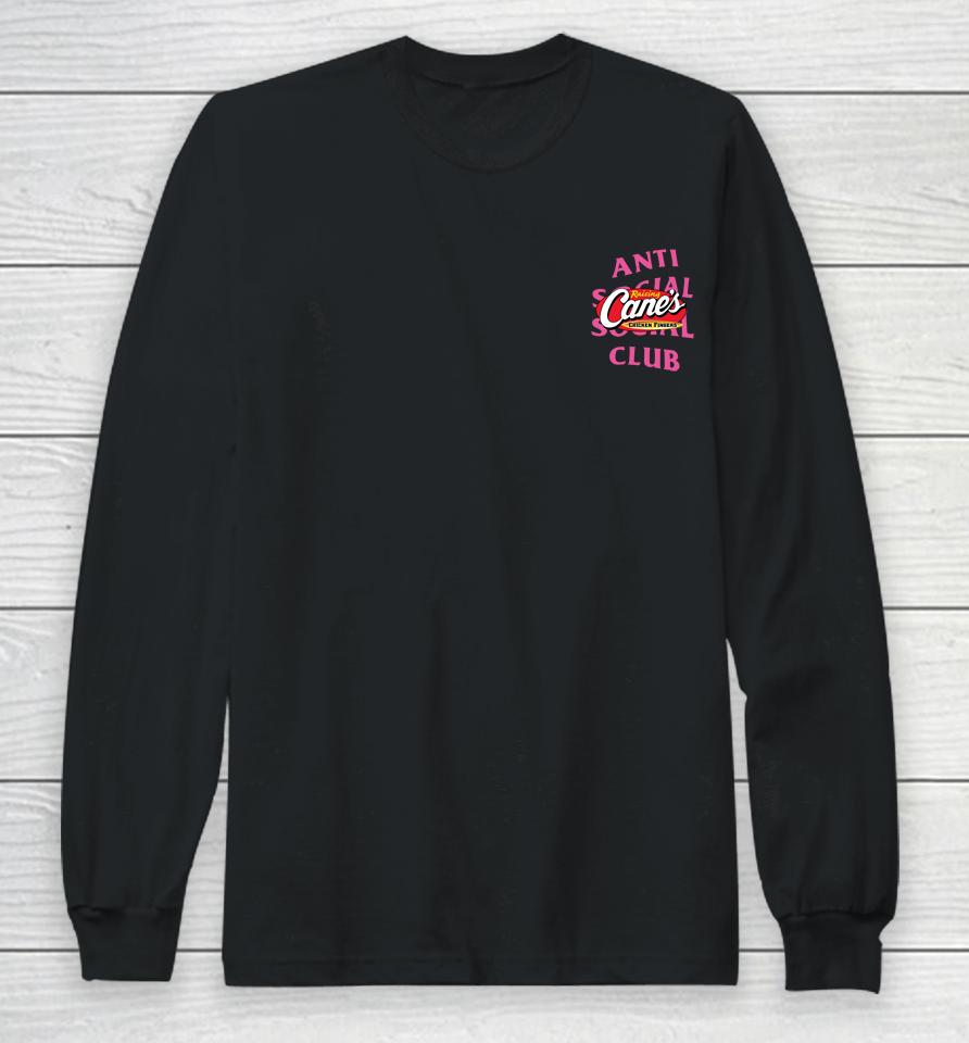 Anti Social Social Club Raising Canes Saucy Long Sleeve T-Shirt