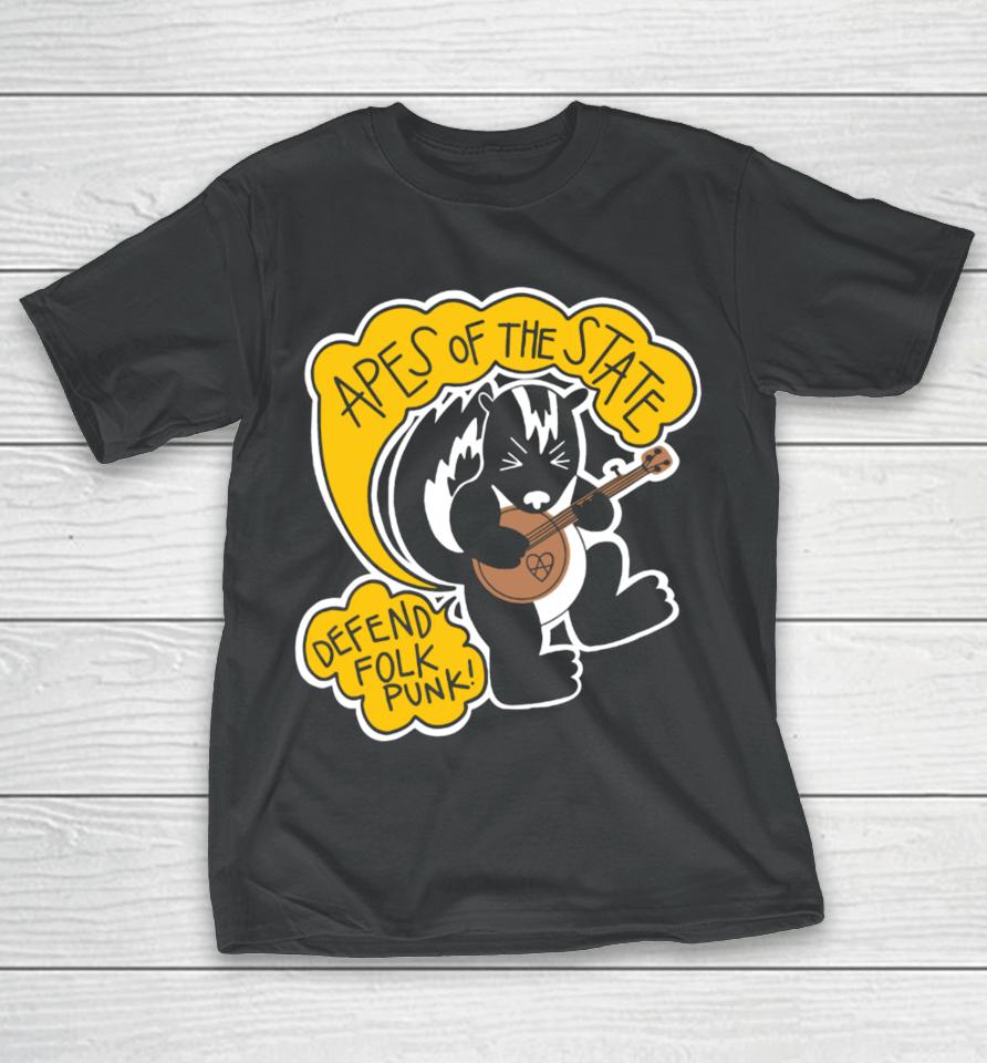 Apesofthestate Defend Folk Punk T-Shirt